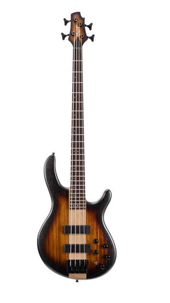 Cort C4 Plus ZBMH Bass Guitar - Tabacco Burst