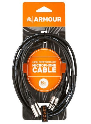 Armour 10 Ft Mic Cable Xlr To Xlr