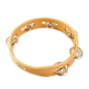 08 Inch Tambourine No Head 6 Pairs Jingles