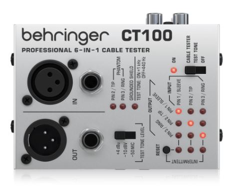 Cable Tester Behringer 8 in 1