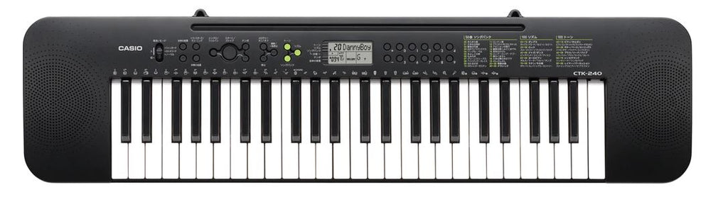Casio CTK240 Keyboard-49 Note-100 Tones-100 Rhythms