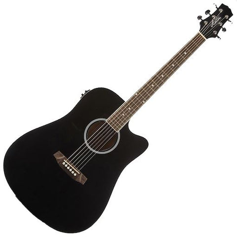 Ashton Guitar Acoustic Elec Black