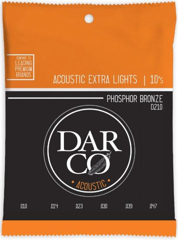 Darco Phosphor Bronze Strings Extra Light