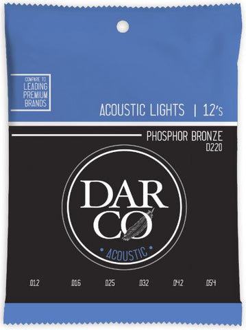 Darco Phosphor Bronze Strings Light