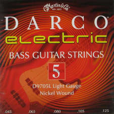 Bass Gtr String Set 5 Str N/W 45/125 X/Lt