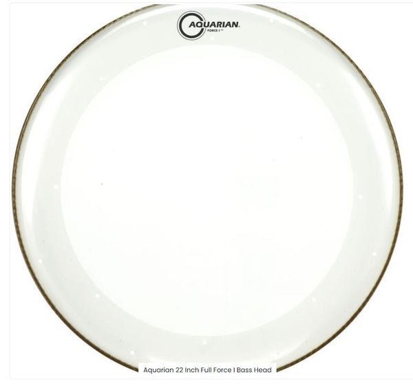 22 INCH DRUM HEAD BATTER FORCE 1 - Shearer's Music Works