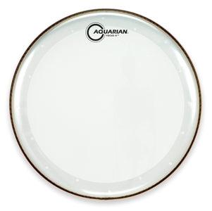 10 Inch Drum Head Clear W/Vented Muffling Ring