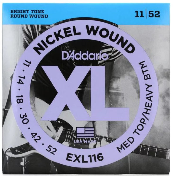 Daddario EXL 116 Medium top/Heavy Bottom Gauge Electric Strings