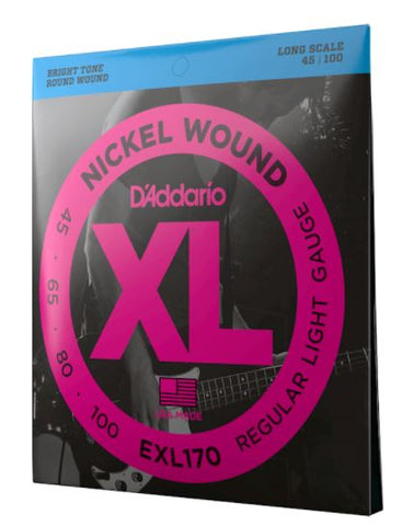 Daddario EXL170 Bass GTR String Set N/W 45/100 Soft Long