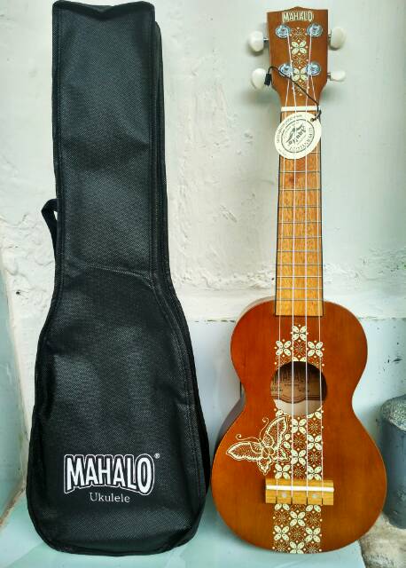 UKULELE MAHALO BATIK TRANS BROW