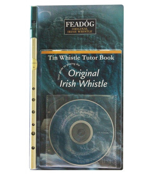 Feadog D Whistle W/book/CD