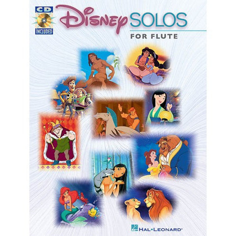 Disney Solos Flute Bk/Cd