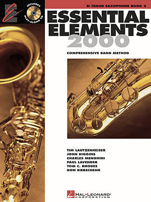 Essential Elements 2000 Bk 2 Ten Sax Bk/Cd