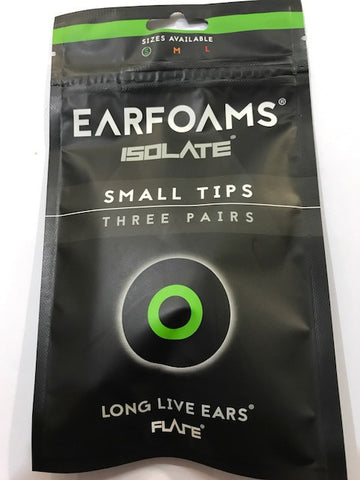 Earfoams 3 Pairs For Isolate3-Small
