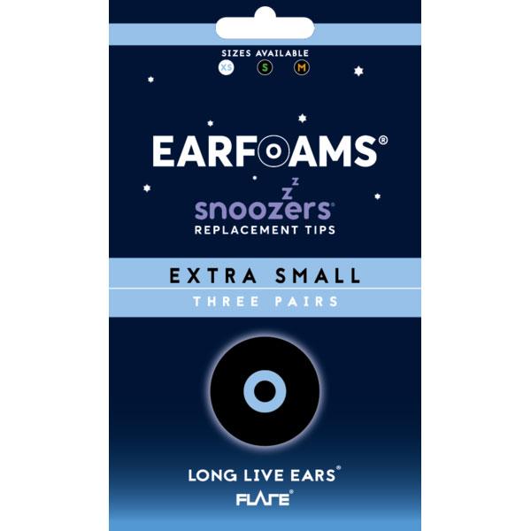 Earfoams Xtra Small (3 pairs!) For Snoozers