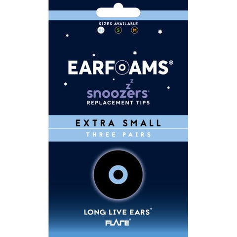 Earfoams Xtra Small (3 pairs!) For Snoozers