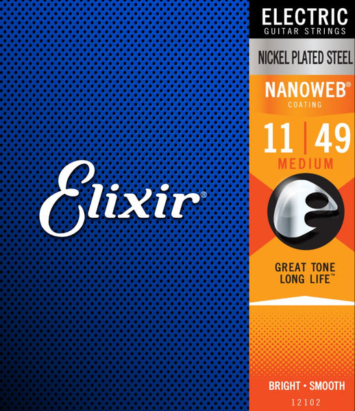 Elixir Optiweb Electric Strings Medium 11-49