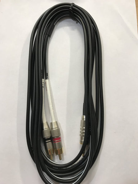 3.5MM TRS Jack To 2 X RCA Jacks