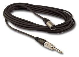Jack To Male Xlr Cable 30 Ft-  Not A Mic A Cable