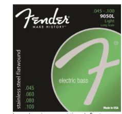 FENDER BASS STRINGS STAINLESS STEEL 50-100 LONG SCALE