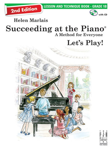Succeeding at the Piano 2nd ED Grade 1B Lesson & Tech