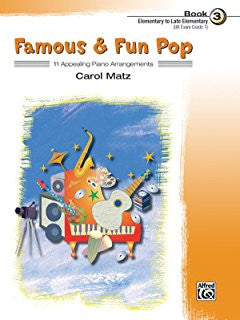 Famous And Fun Pop Bk 3
