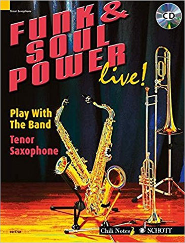 Funk And Soul Power Ten Sax Bk/Cd