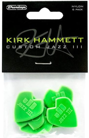 Jim Dunlop K Hammett Players Pack 6 Pack