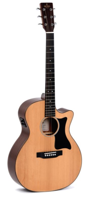 Sigma Grand OM Cutaway Guitar 1 Series w/electronics
