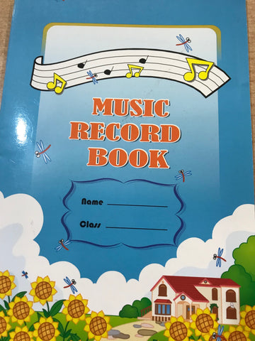 Music Record Book