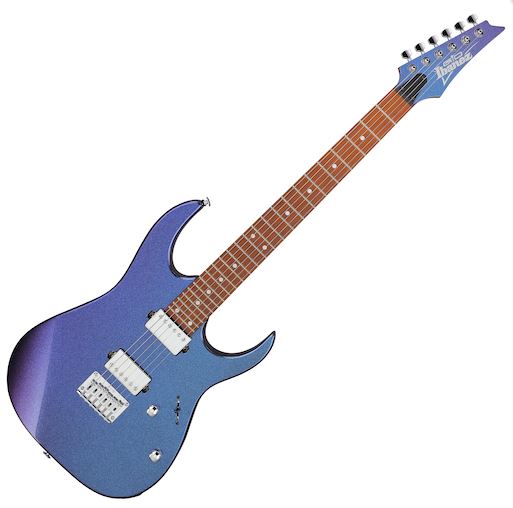 Ibanez Gio GRG121SP Electric Guitar - Blue Metal Chameleon
