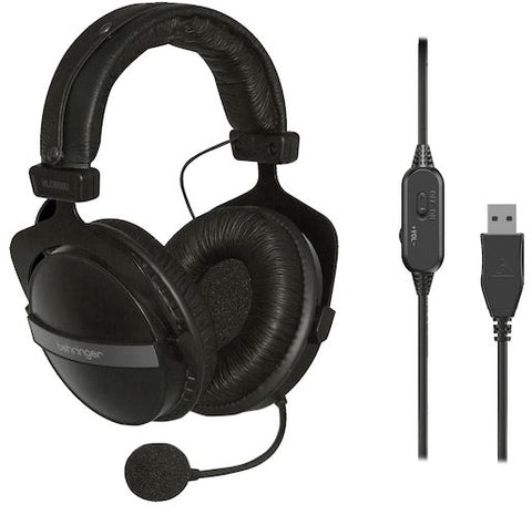 Headset Stereo with Mic USB Behringer