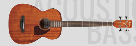 IBANEZ PCBE 12MH ACOUSTIC BASS GTR CONCERT SIZE OPEN PORE