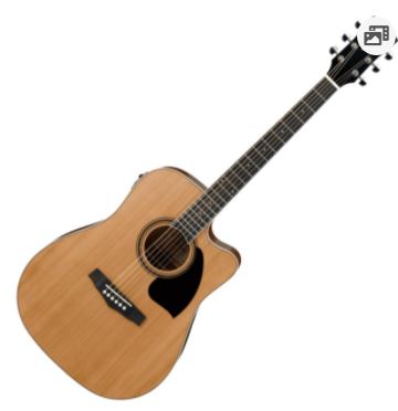 IBANEZ PF17ECE ACOUSTIC/ELECTRIC GTR C-AY LOW GLOSS