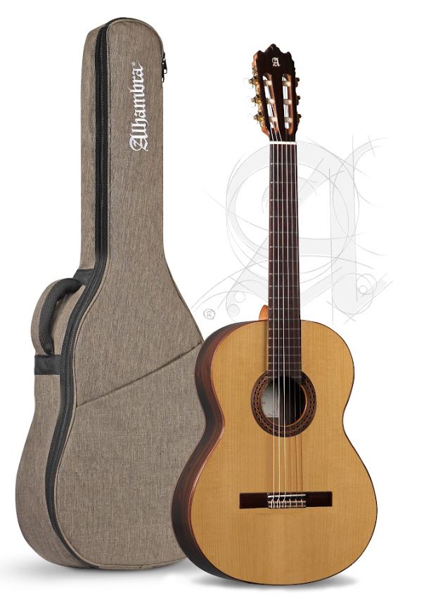 Alhambra Iberia Ziricote Classical Guitar W/Bag