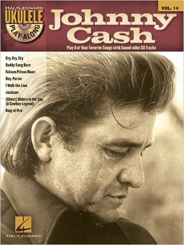 Johnny Cash Ukulele Play Along Bk/Cd V14