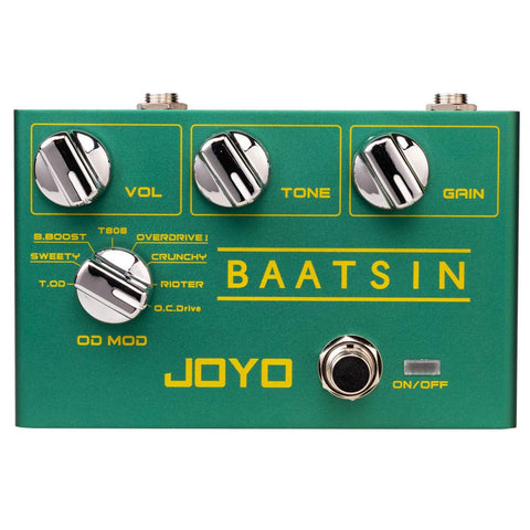 Joyo R11 Baastin Distortion And Overdrive Effects Pedal
