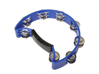 Tambourine 1/2 Moon Blue