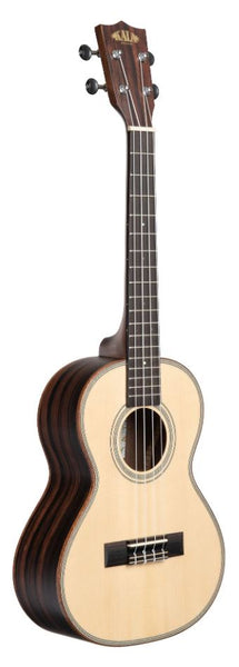 Kala KA-SSEBY-T Tenor Ukulele Solid Spruce Top Ebony Back