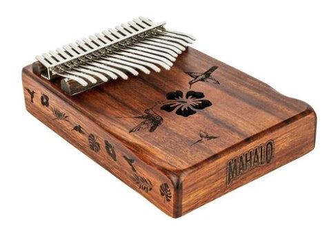 Kalimba Hibiscus w/Tuning Hammer & Bag