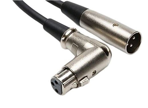 30Ft Mic Cable Right Angle Female Plug