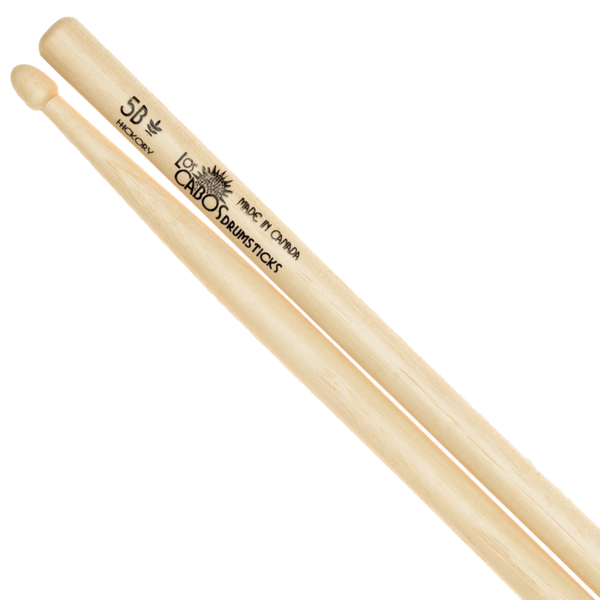5B WOOD TIP DRUMSTICKS HICKORY