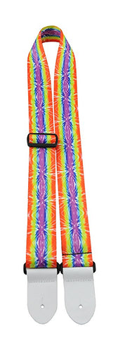 2" Polyester Hippy Collection Guitar Strap