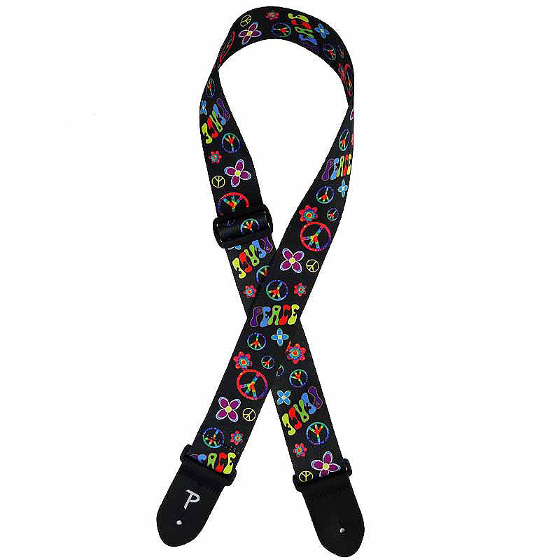 2" Polyester Hippy Collection Guitar Strap