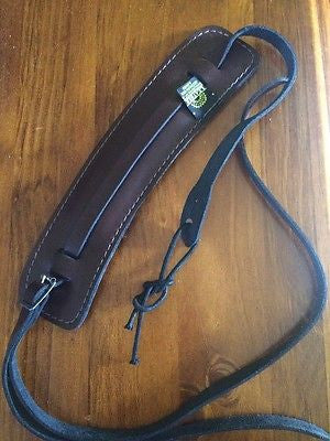 Ukulele Strap Leather Brown