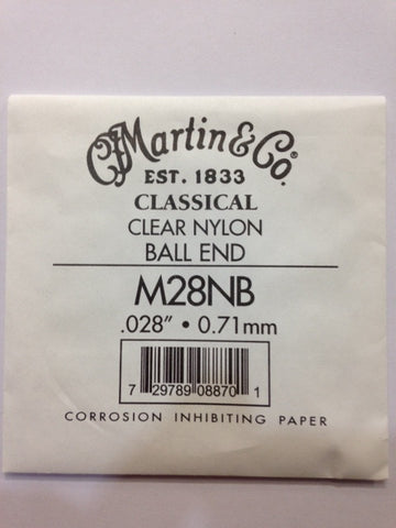 1St E Classical Gtr Single Str Ball End M28Nb