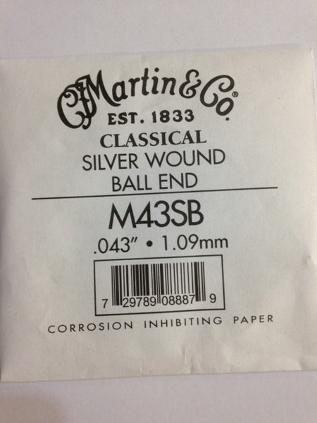 6Th E Classical Gtr Single Str Ball End M43Sb