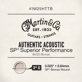 Martin Single String 0.025 Bronze Wound