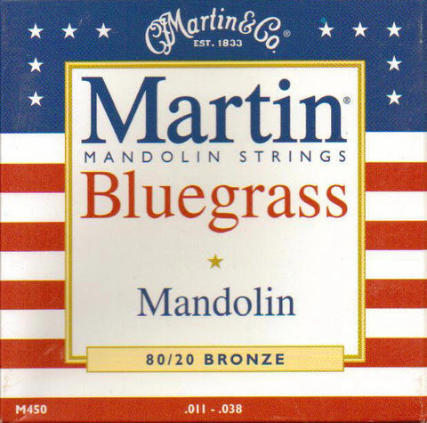 Mandolin 8 Str Set 11/38 Br Bluegrass M450