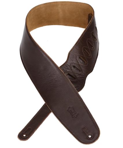 Levy's Bass 3.5 Guitar Strap Garment Leather